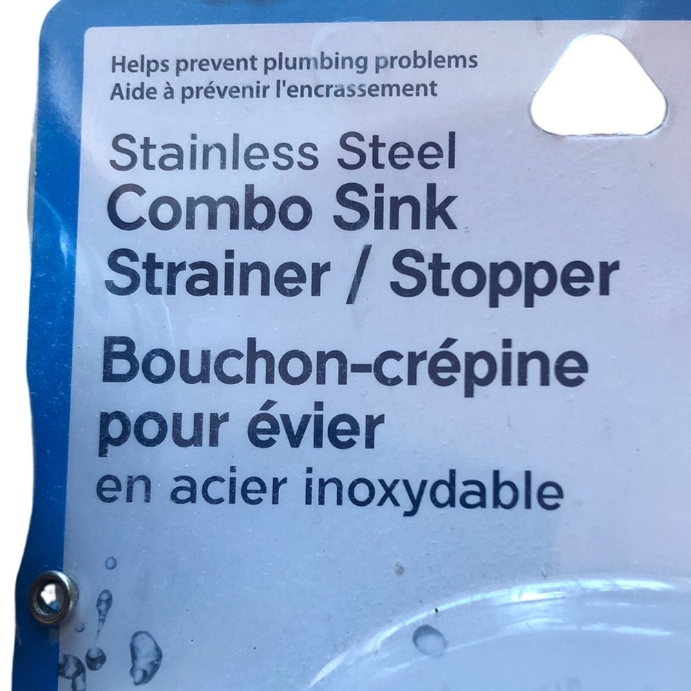 Jacent Stainless Steel Combo Sink‎ Strainers/Stopper (2) - NWOT - Picture 5 of 5